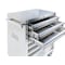 Beta C04TSS/7 Stainless Steel Mobile Roller Cabinet with 7 Drawers 024003077 - alternate 3